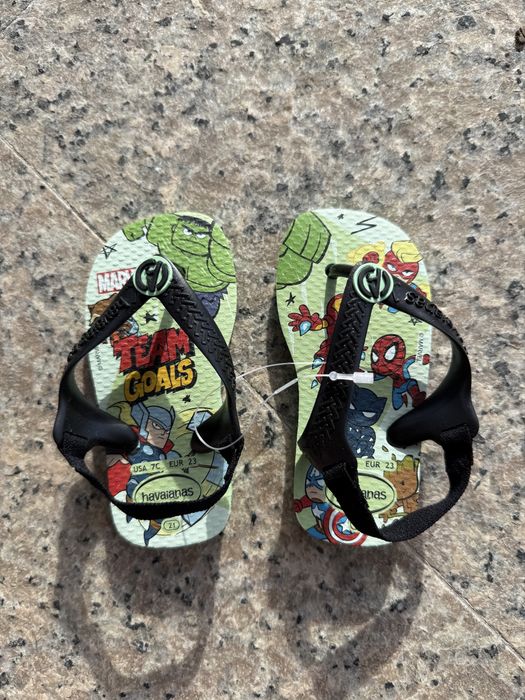 Бебешки джапанки MARVEL - Havaianas
