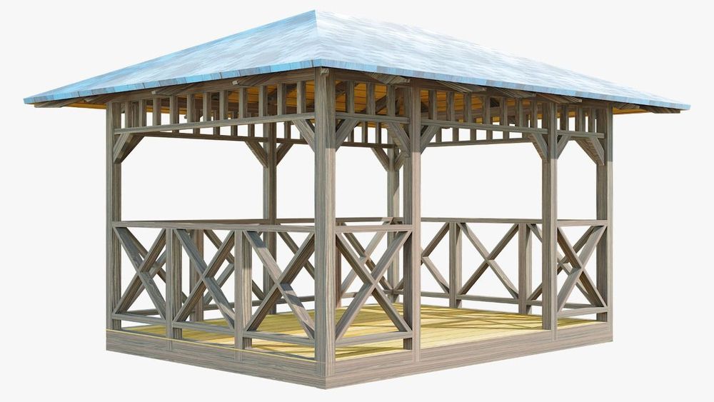 Беседки из дерева на заказ