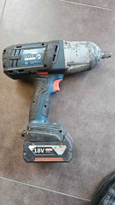 Impact cu acumulator Bosch Professional GDS 18V-LI HT, 18 V, 650 Nm