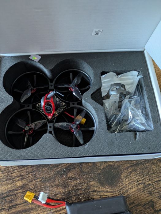 Dronă FPV Happymodel Mobula 8 V3 - 2S ELRS + 2  Dogcom 550mAh