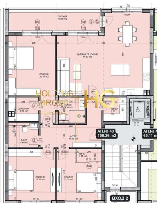 Продава се Четиристаен апартамент в Варна, Галата - 177 кв.м за 1689 €/кв.м - Снимка #1