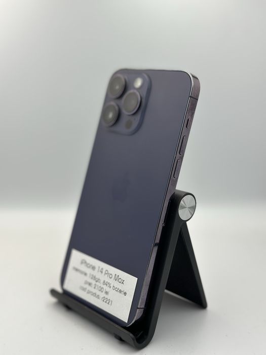 Iphone 14 Pro Max - 128Gb, 84% baterie, 1 an garantie