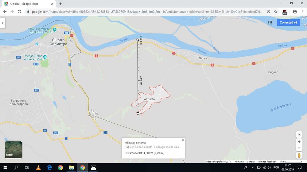 Teren intravilan 8861m - ideal pt ferma, sere - Com Ostrov Sat Almalau