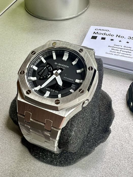 Casioak / Casio G-Shock GA-2100 Mod Metal