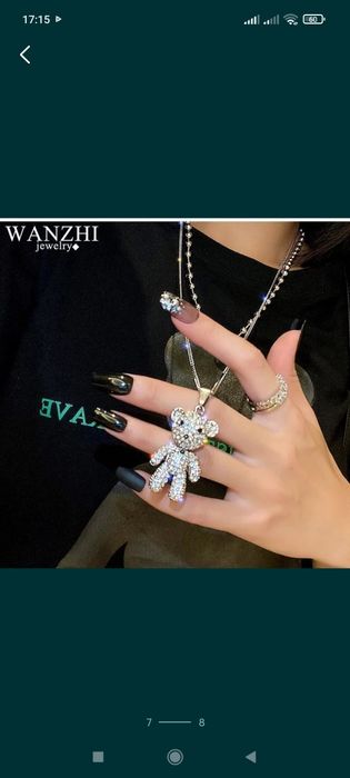 Ожерелье из нержавеющей стали,шикарно смотрится