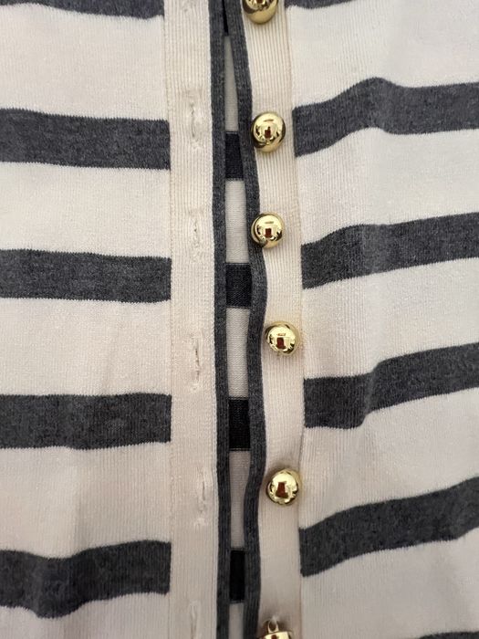 Cardigan nou, model cu dungi, Zara , S