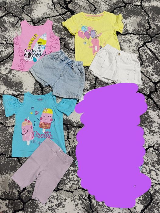 Летние вещи для девочки 5-6 лет ( до 116 см рост )