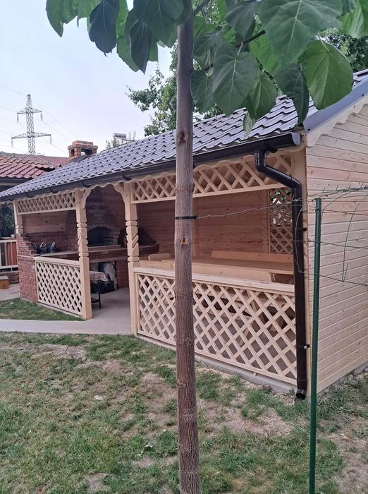 Meseriași foișoare lucrări din lemn foișor terase