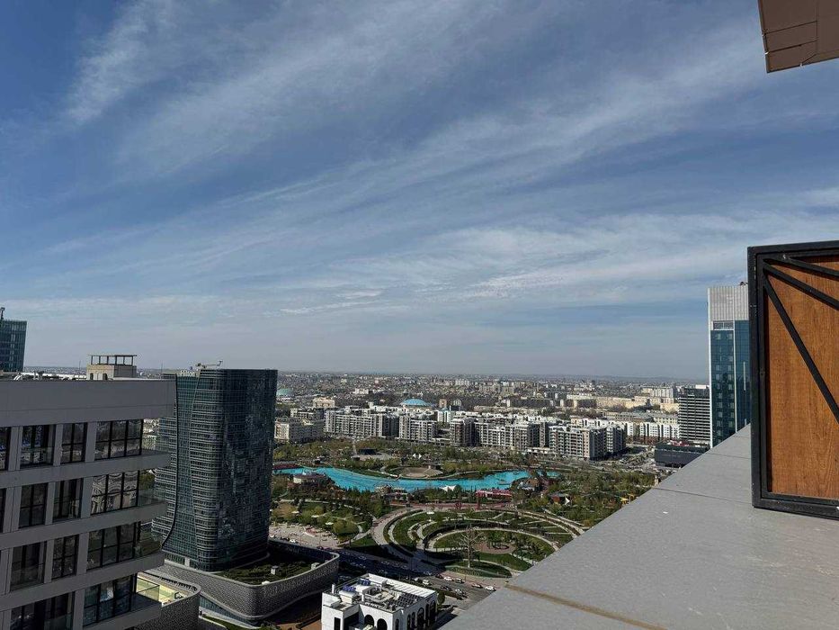 Nest One 2/23/51 71м2+14м2 терраса коробка вид на парк: Ташкент сити