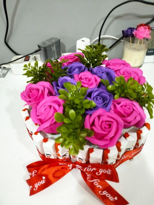 Букет+шоколад ..