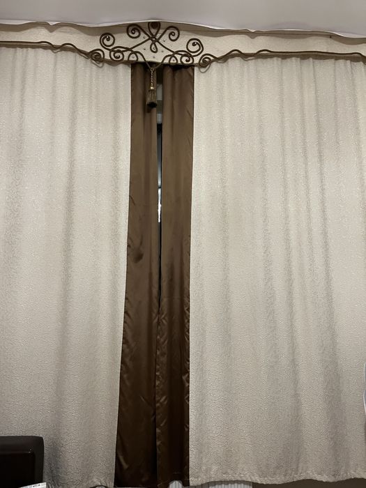 Продам шторы с тюлью