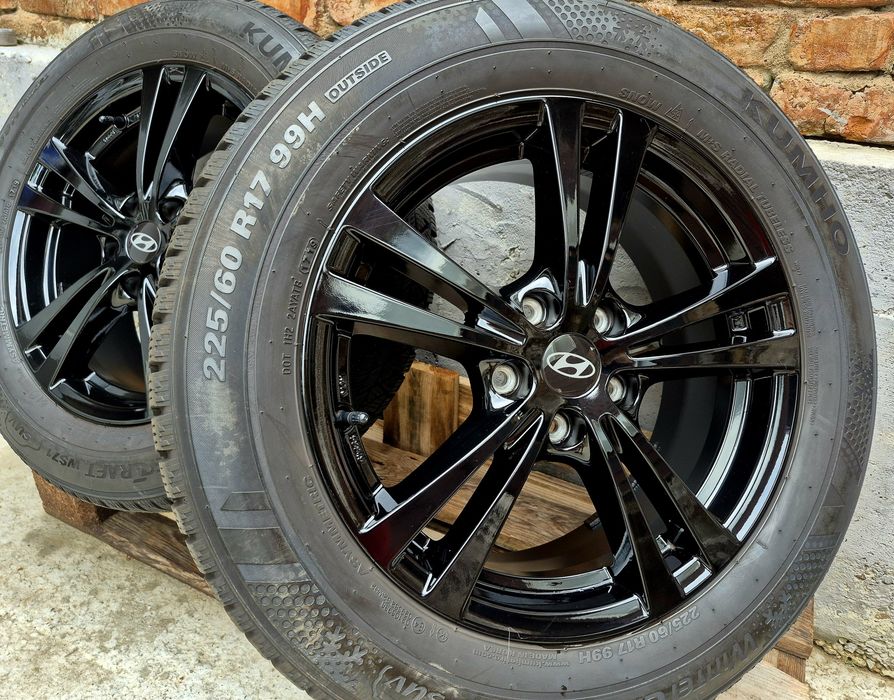 Jante originale Hyundai Tucson R17 anvelope de iarnă