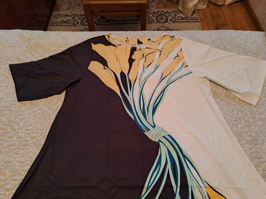 Продаётся платье бохо,размер 54-60.ткань вискоза.