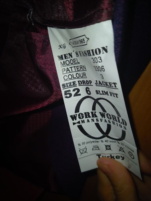 Мужской кастюм шалбар