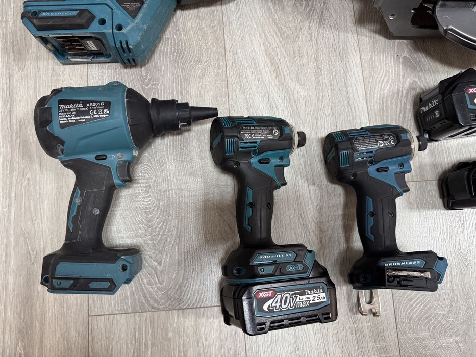 Vand scule Makita 40V XGT