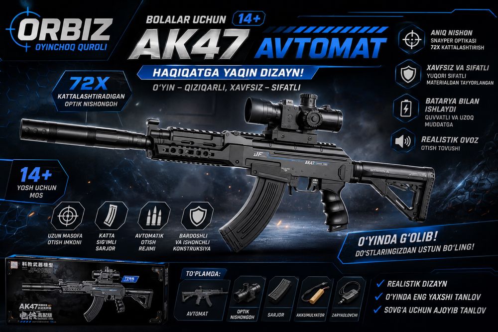 Orbiz AK47 avtomat