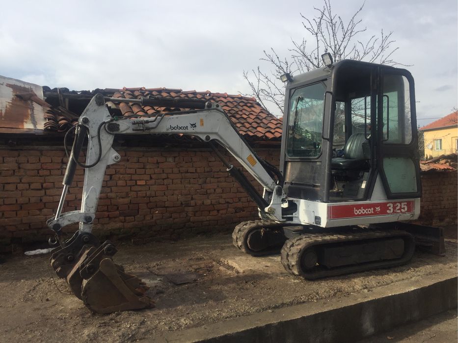 Услуги с мини багер 3т с чук, кофи 23,30,60,100мм, самосвал