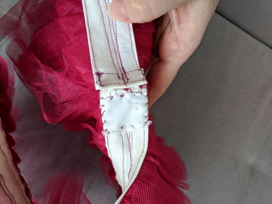 Costum de balet/balerina măr 6-7 ani, 116-122 cm