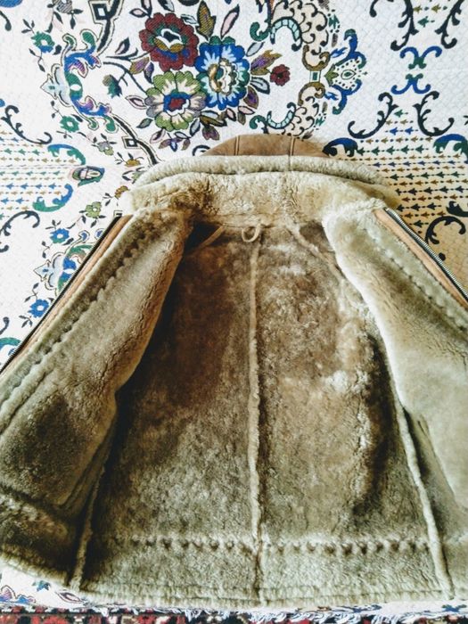 Дублёнка на девочку 3-4 года