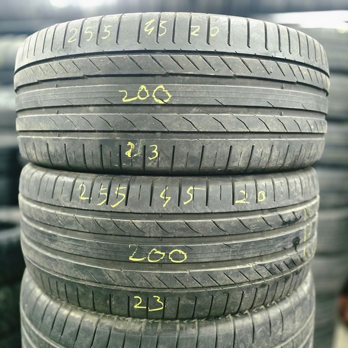 2x 255/45/20 VARA CONTINENTAL 2023 Stare excelentă