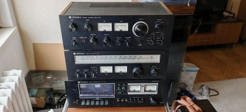 Продавам Optonica сет-усилвател, тунер и дек