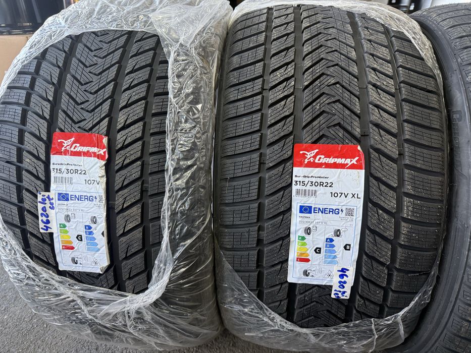 315/30 R22 + 275/35 R22 GRIPMAX WINTER anvelope noi iarna BMW X5 X6