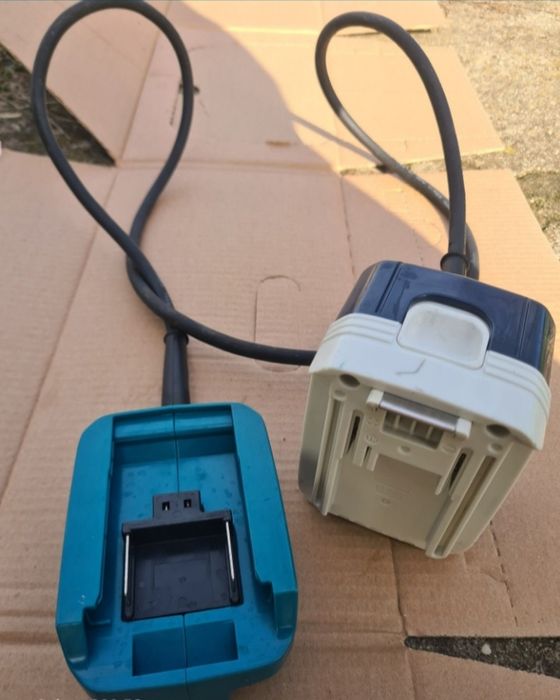Hilti adaptor baterie și baterie36v și makita 24v