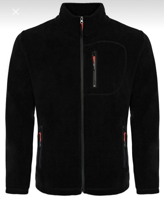 GENIUS Store Мужская флисовая куртка с полной молнией