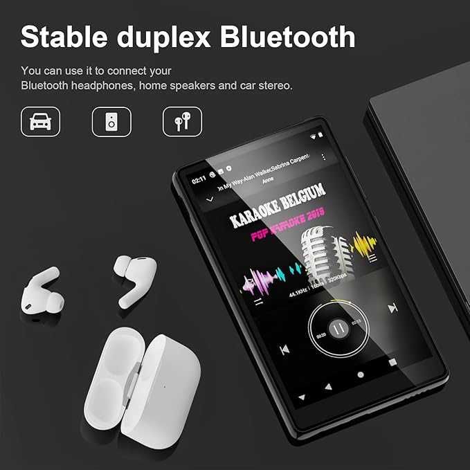 160GB MP3 плейър с Bluetooth и WiFi