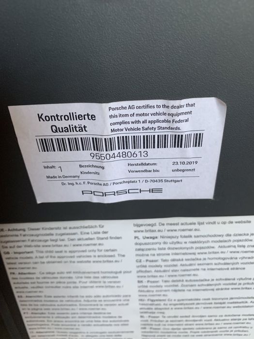 Britax romer столче за кола с изофикс