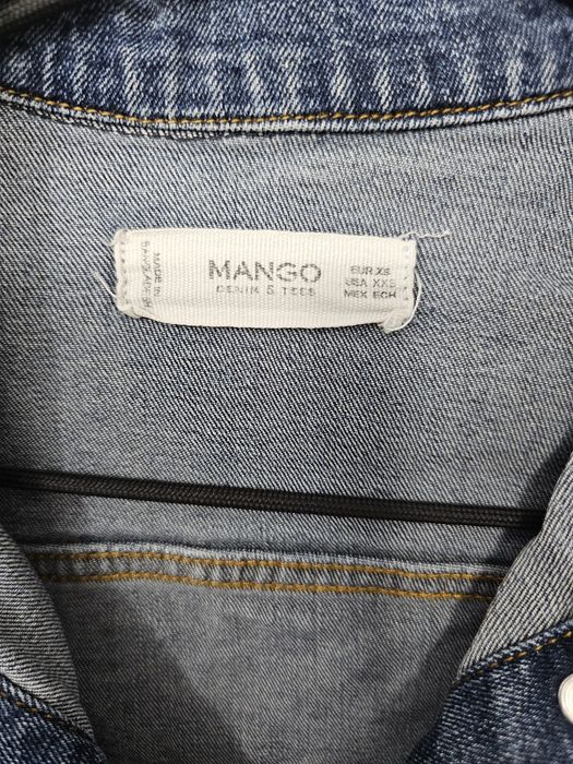 Geaca denim Mango