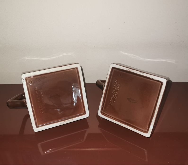 Чаша Cadbury Кадбъри Оригинална квадратна чаша за горещ шоколад 2 бр.