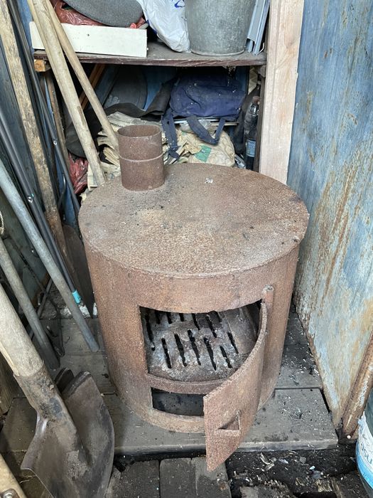 Продам буржуйку, Печь котел