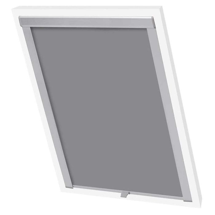 Jaluzele opace gri P08/408 GGL și GGU VidaXL