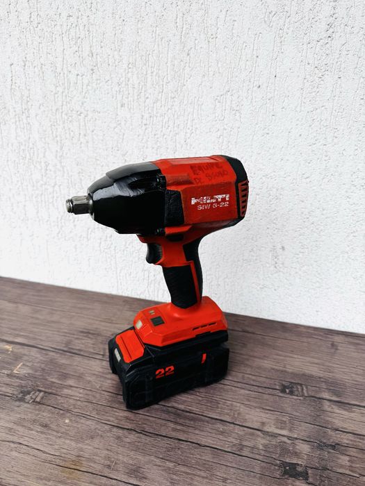 Pistol \ Cheie impact roti HILTI SIW 6-22, 5.2Ah NURON!
