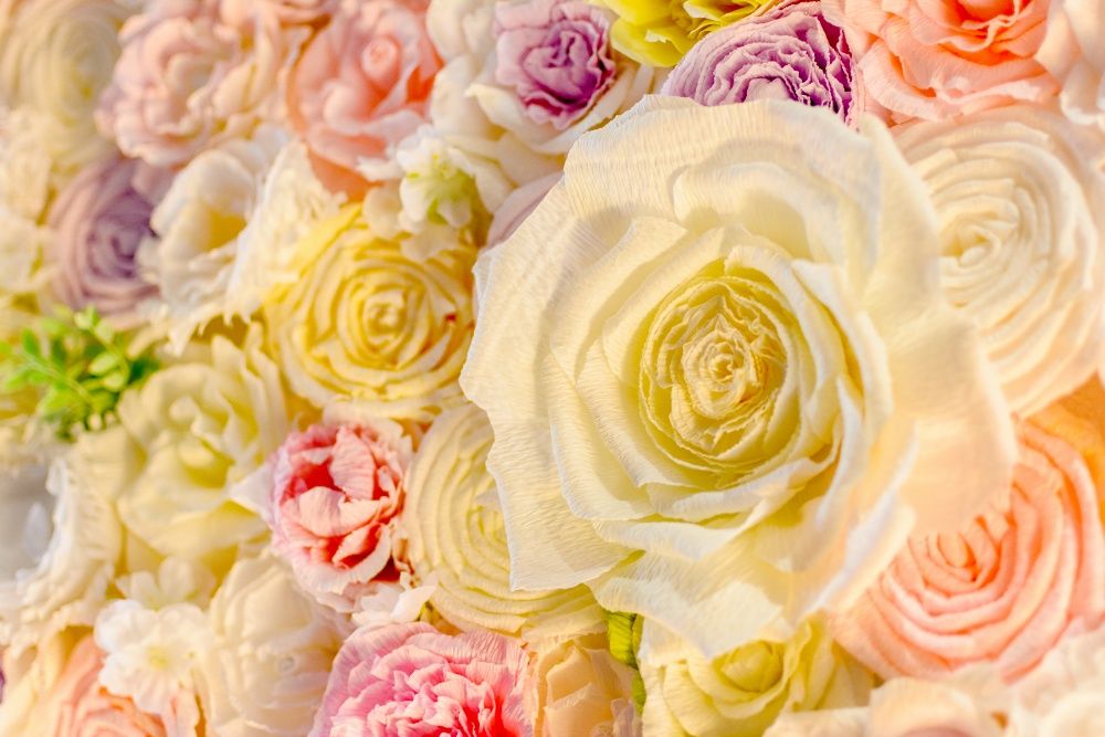 Panou floral, aranjamnete florale pentru evenimente