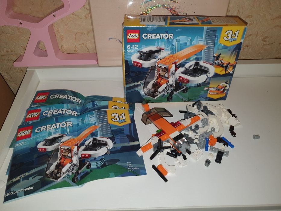 Lego creator вертолет