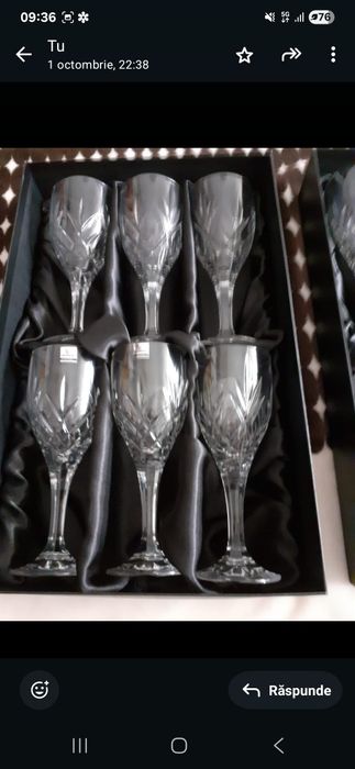 Pahare de cristal  GLENEAGLES 2 SETURI