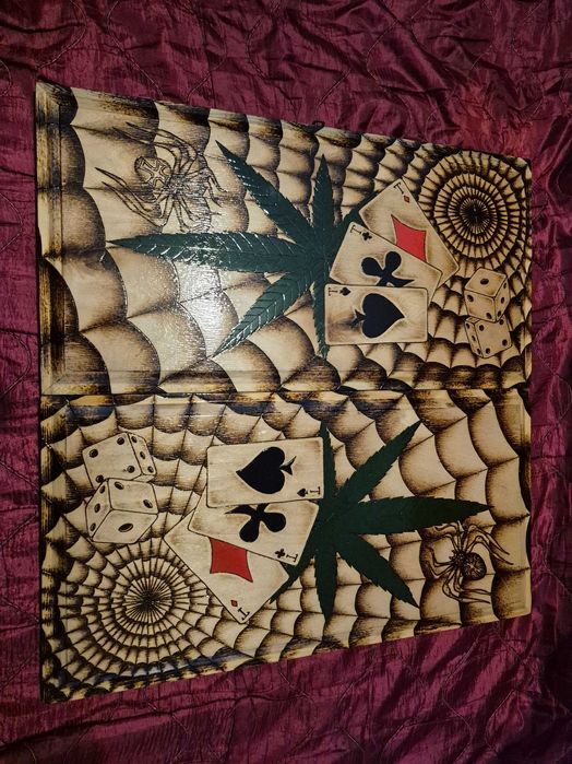 Нарды ручной работы