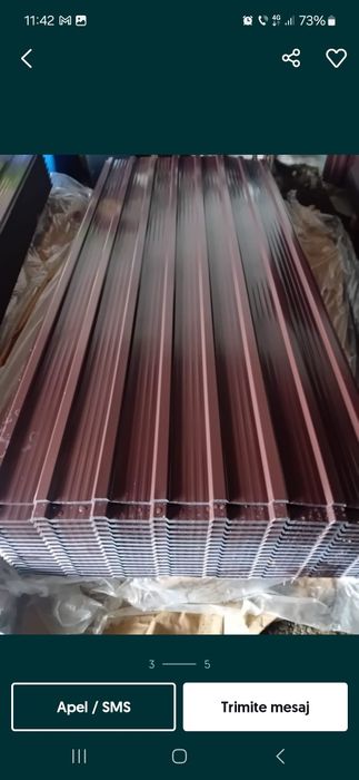 Tablă pentru acoperiș