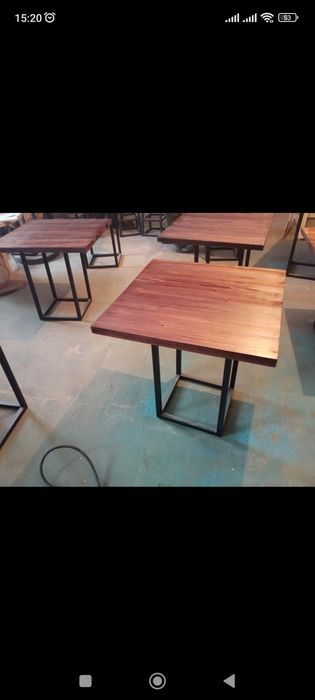 Столы в стиле лофт