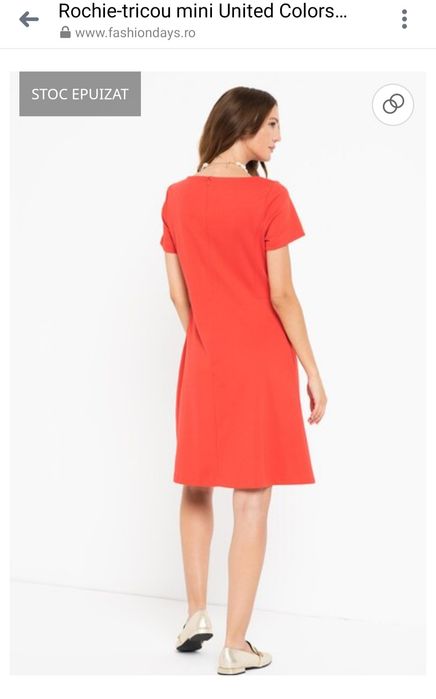 Rochie Benetton rosie  M