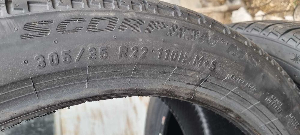 MOE 285/40R22 ELECT PIRELLI SCORPION MS avem si mai late 305/35R22 110H M+S RUN FLAT DOT 2024/2025 vara all season audi q7 q8 tesla urus