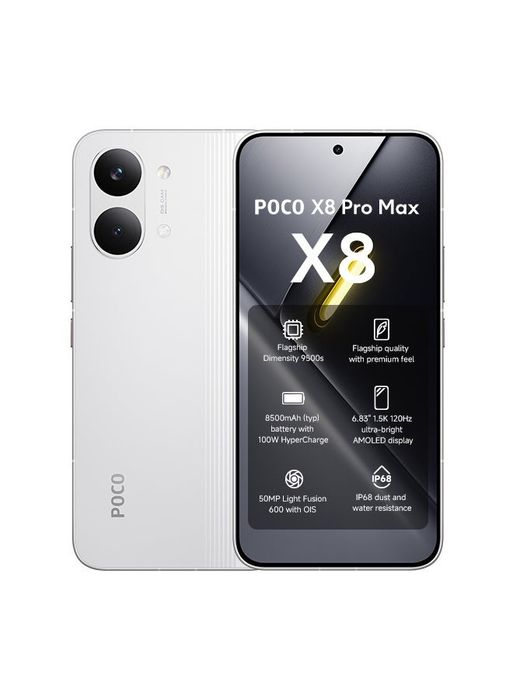 Poco x8 Pro Max White