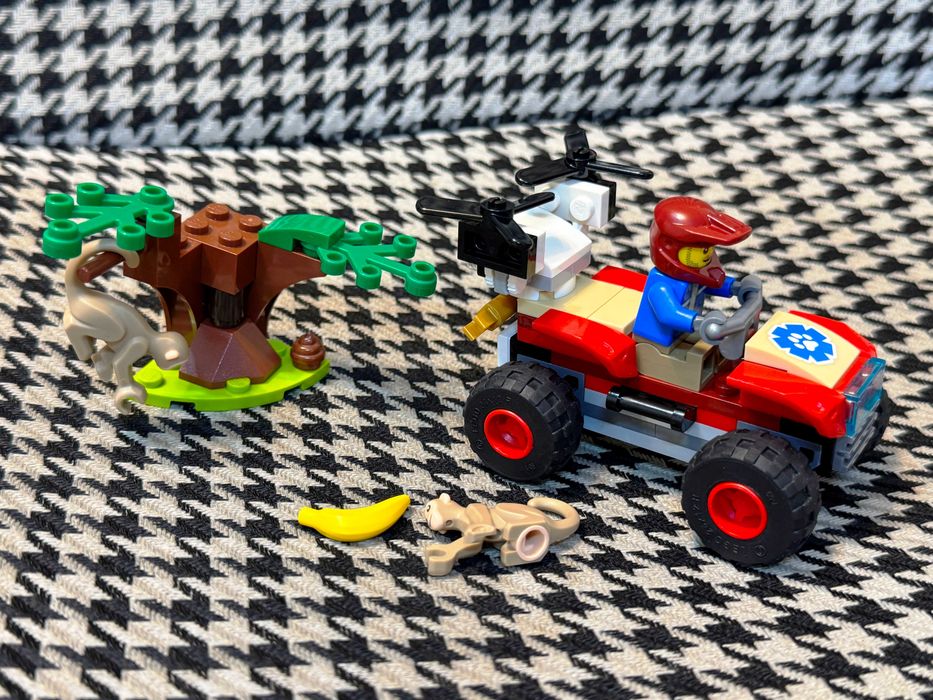 LEGO City ATV 60300 Quad de salvare a faunei sălbatice