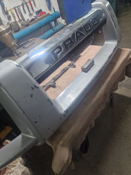 Накладка на бампер ПРАДО 120