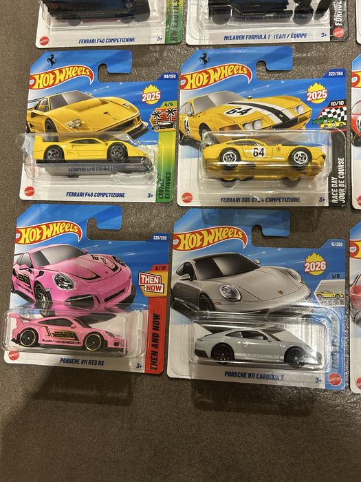Hot wheels Ferrari  Porshe  Audi McLaren formula hotwheels колички
