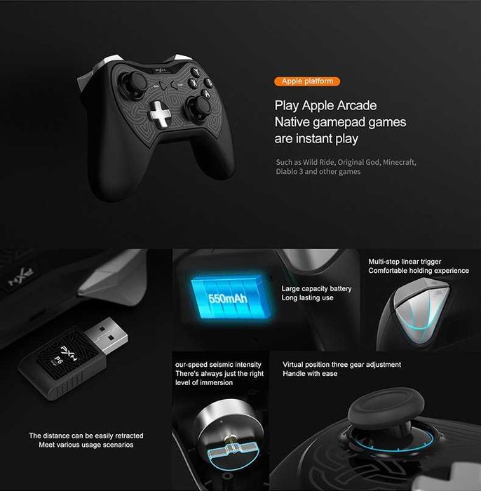 Беспроводной геймпад PXN P6 для IOS/Android