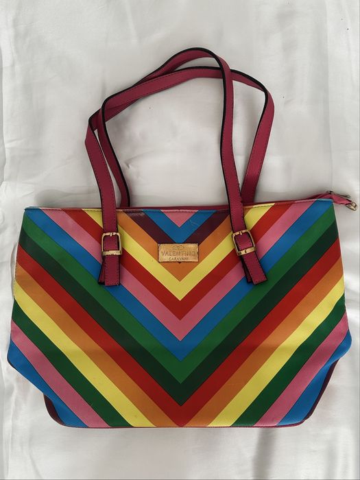 Шарена чанта тип Valentino