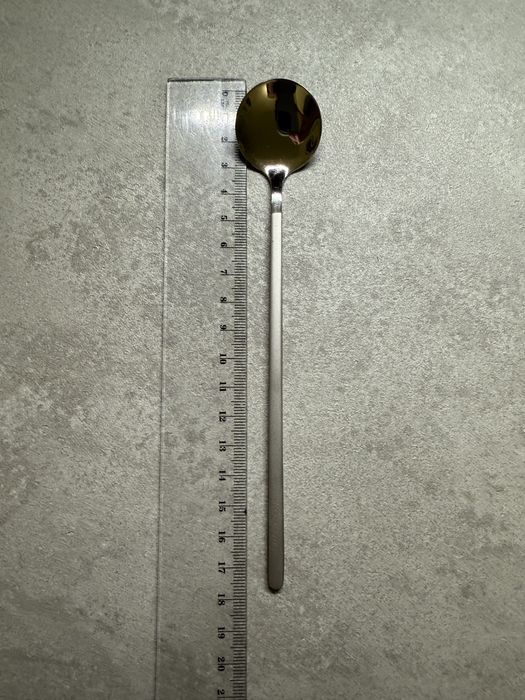 Set lingurite cafea ceai aurii argintii